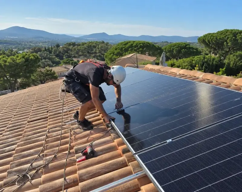 Installateur panneaux solaires Latour-de-France — pose photovoltaïque sur toiture